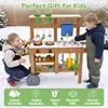 COSTWAY, cucina da esterno per bambini, ideale per bambini Anteprima dell’immagine prodotto 10