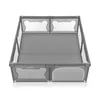 A gray playpen is shown from a slightly elevated, diagonal angle against a white background. Anteprima dell’immagine prodotto