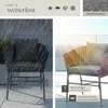 tectake® Stuhlset Valeiras Geflecht im Rope-Design 60 x 61 Produktbild-Vorschau 7