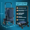 MONZANA® 3in1 Einkaufstrolley 56L bis 50 kg klappbar Produktbild-Vorschau 6