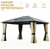 Outsunny padiglione padiglione da giardino tenda per feste Anteprima dell’immagine prodotto 4