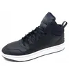 adidas Hoops 3.0 Mid WTR Schnürstiefel Schwarz Produktbild-Vorschau 1