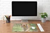 MuchoWow® Schreibtischunterlage Tiger - Wald - Laufen 60x40 Produktbild-Vorschau 4