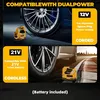 Elektrische Luftpumpe, mit 21V Akku und Ladegerät, 150 PSI, Produktbild-Vorschau 4
