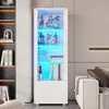 Merax Hochglanz Vitrine mit LED-Beleuchtung, Produktbild-Vorschau 3