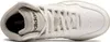 A top-down view of a white Adidas sneaker. Podgląd zdjęcia produktu