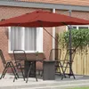 vidaXL Sonnenschirm Terrakotta 351 x 250 x 260 cm Produktbild-Vorschau 2
