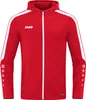 Jako Kapuzenjacke Power rot 140 Produktbild-Vorschau 1