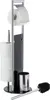 A freestanding toilet paper holder and toilet brush set. Produktbild-Vorschau