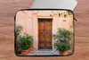 MuchoWow® Laptop Hülle 17 Zoll Laptoptasche Tür - Holz - Produktbild-Vorschau 6