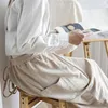 Malířská zástěra severské bavlny a lnu pro dospělé Náhled obrázku produktu 4