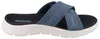 SKECHERS Go Walk Flex Sandal Damen Pantolette blau Textil - Produktbild-Vorschau 14
