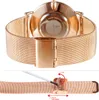 Alienwork Damen Herren Armbanduhr Quarz rose-gold mit Produktbild-Vorschau 6