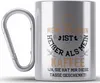 Trendation -  Edelstahl Tasse Karabiner für Freund Geschenk Produktbild-Vorschau 1