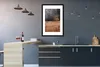 MuchoWow® Gerahmtes Poster Abstrakt - Gold - Design 60x90 Produktbild-Vorschau 5