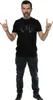 AC/DC - Tričko pre mužov BI6841 (3XL) (Čierna) Náhľad obrázku produktu 4