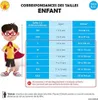 Justice League Batman Basic Kostüm für Kinder Kindergröße: Produktbild-Vorschau 7