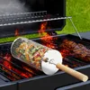 Nestbar Rollender Grillkorb,Abnehmbarer Wärmedämmung Produktbild-Vorschau 1