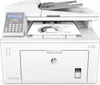A white HP multifunction printer with a document on its output tray. Produktbild-Vorschau