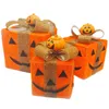 Halloween Deko Innen Kürbis Beleuchtet 3er Set LED Produktbild-Vorschau 1