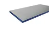 A stack of insulation mats with a silver textured surface and blue edges, presented on a white background. Voir les images du produit