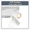 ZMH LED Plafonnier Blanc Spot de plafond : GU10 Plafonnier Voir les images du produit 5