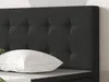 Boxspringbett Köln-Sun 140x200 Webstoff Schwarz Produktbild-Vorschau 4