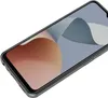 A close-up shot of a transparent phone case on a white background. Produktbild-Vorschau