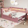 Flieks Schlafsofa 90x200cm mit USB, Tagesbett Jugendbett Produktbild-Vorschau 3