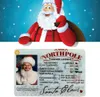 3 Stück Weihnachtsmann-Karte, Flugschein, Heiligabend, Produktbild-Vorschau 7