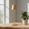MasterLED Akku Tischlampe Gold, Kabellos Dimmbar, 4000K Produktbild-Vorschau 5