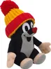 El pequeño topo, sentado, con gorro azul y amarillo, 14 cm Vista previa de la imagen del producto 4