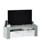 Porta TV AMBIT a 2 ante - Stile moderno - Grigio e bianco - Anteprima dell’immagine prodotto 10