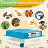 Aopunly Brutmaschine Vollautomatisch, Inkubator 64 Produktbild-Vorschau 6