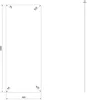 Podstawa stalowa pod piec Wzór 7 40x100 cm czarna Podgląd zdjęcia produktu 2