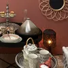 Home Deco Factory Rabat Tablett - dekoratives Metall - Rund Produktbild-Vorschau 3