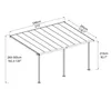 Kryt terasy Palram - Canopia Olympia 3x5.4 546 x 295 cm Náhled obrázku produktu 3