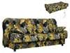 Schlafsofa SARA Poly – Monstera-Design, Webstoff in Produktbild-Vorschau 2
