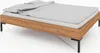 Bett Seiba 3 Sonderlänge 200x220 Wildeiche massiv ohne Produktbild-Vorschau 3