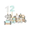 Bieco treno di compleanno in legno - look scandi 0-99 anni Anteprima dell’immagine prodotto 9