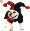 Hundekleidung Hoodies Halloween Cosplay Clown Kostüme Produktbild-Vorschau 1