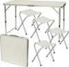 Verk 14469 Set de camping pliant pour 4 personnes beige Voir les images du produit 16