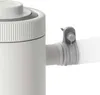 Close-up of a filter pump connection with a hose. Produktbild-Vorschau