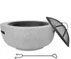 Feuerschale 2-in-1 in Granit-Optik | ca. Ø 60 cm | inkl. Produktbild-Vorschau 2
