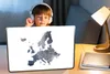 MuchoWow® Laptop Aufkleber Sticker Cover Karte - Europa - Produktbild-Vorschau 3