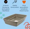 2er Set Katzenklo XXL Katzentoilette offen ohne Deckel Produktbild-Vorschau 3
