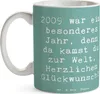 Mr. & Mrs. Panda Pott Spruch 2009 Geburtstag - Meeresbrise Produktbild-Vorschau 3