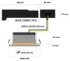 hoftronic LED Einbaustrahler Nola 5W 450lm 2700K IP65 Weiß Produktbild-Vorschau 9