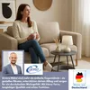 Couchtisch KOSI Grau aus Metall Ø 45 x 45 cm mit Produktbild-Vorschau 7