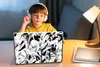 MuchoWow® Laptop Aufkleber Sticker Cover Wasserfarben - Produktbild-Vorschau 3